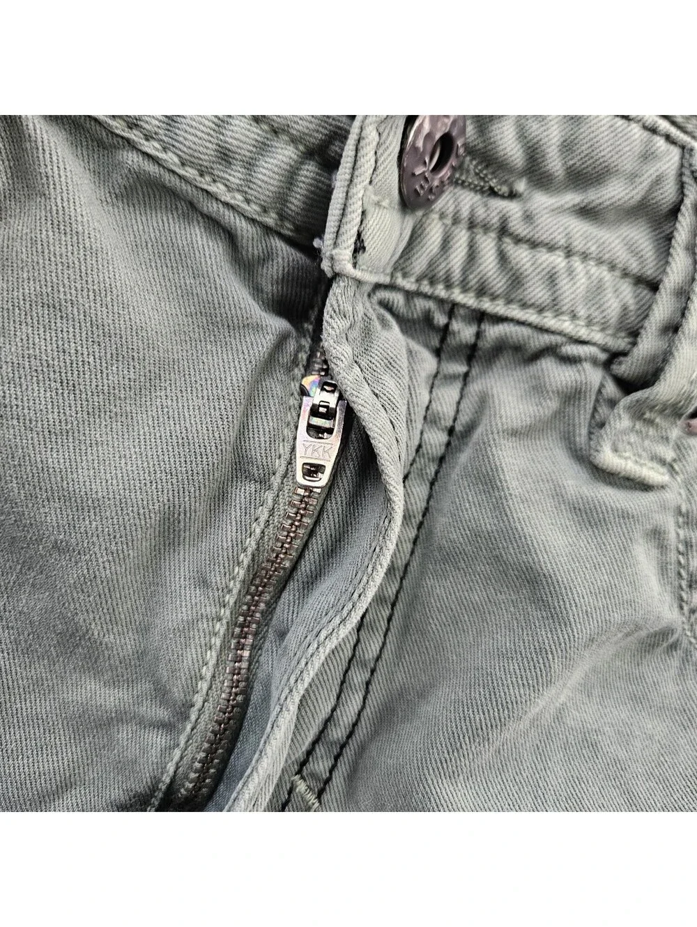 DIESEL Jeans Men THAVAR 30 (fits 32x32) Slim Skinny Green